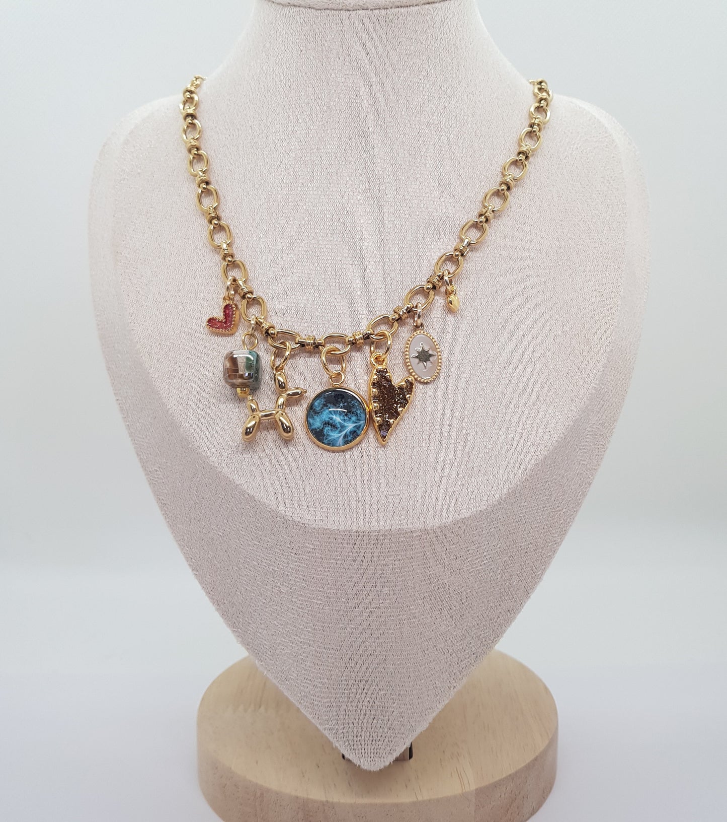 Collier Charms Artisanal Aude