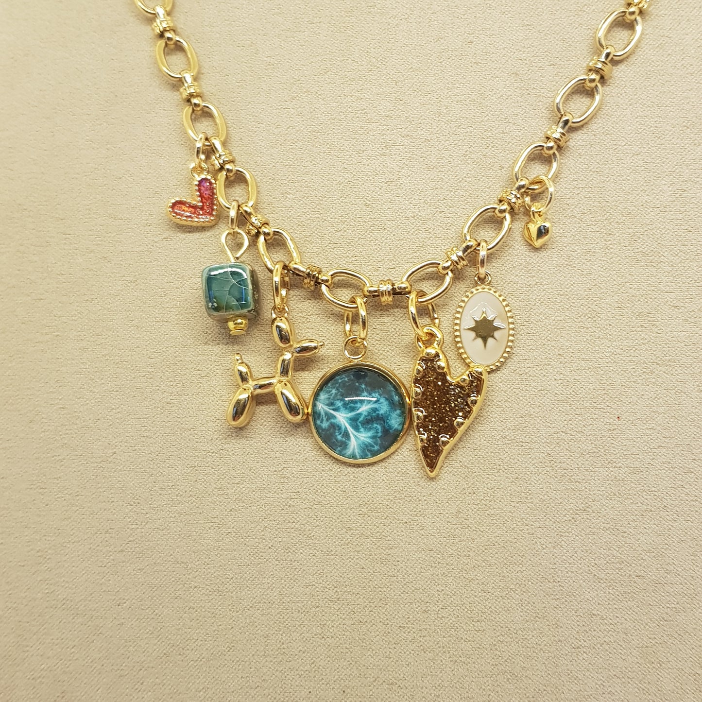 Collier Charms Artisanal Aude