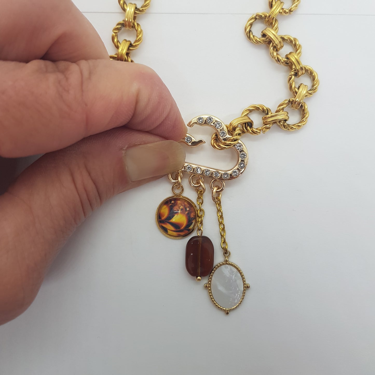 Collier Mousqueton Artisanal Cloé