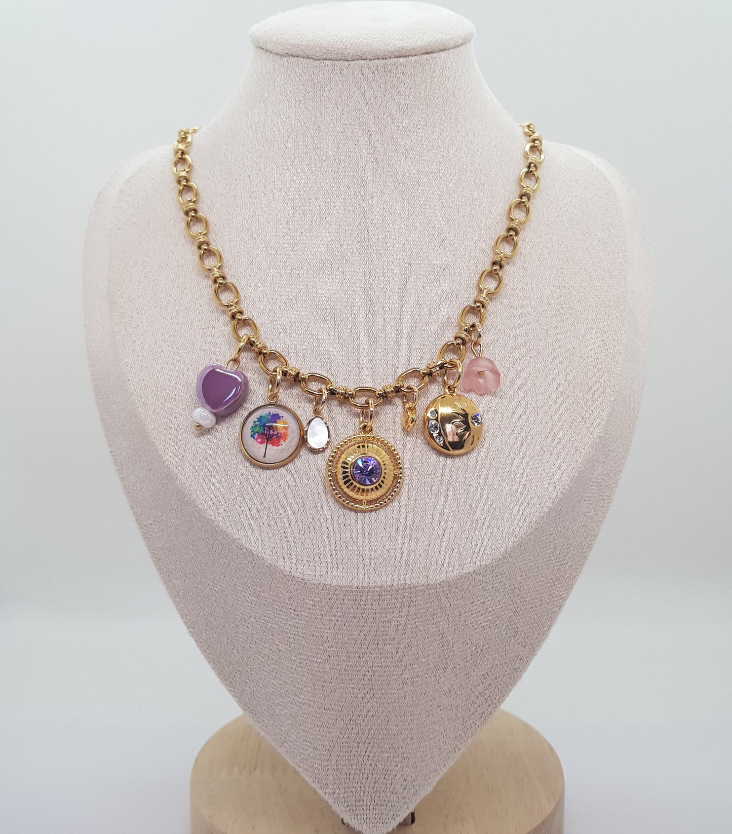 Collier Charms Artisanal Eve