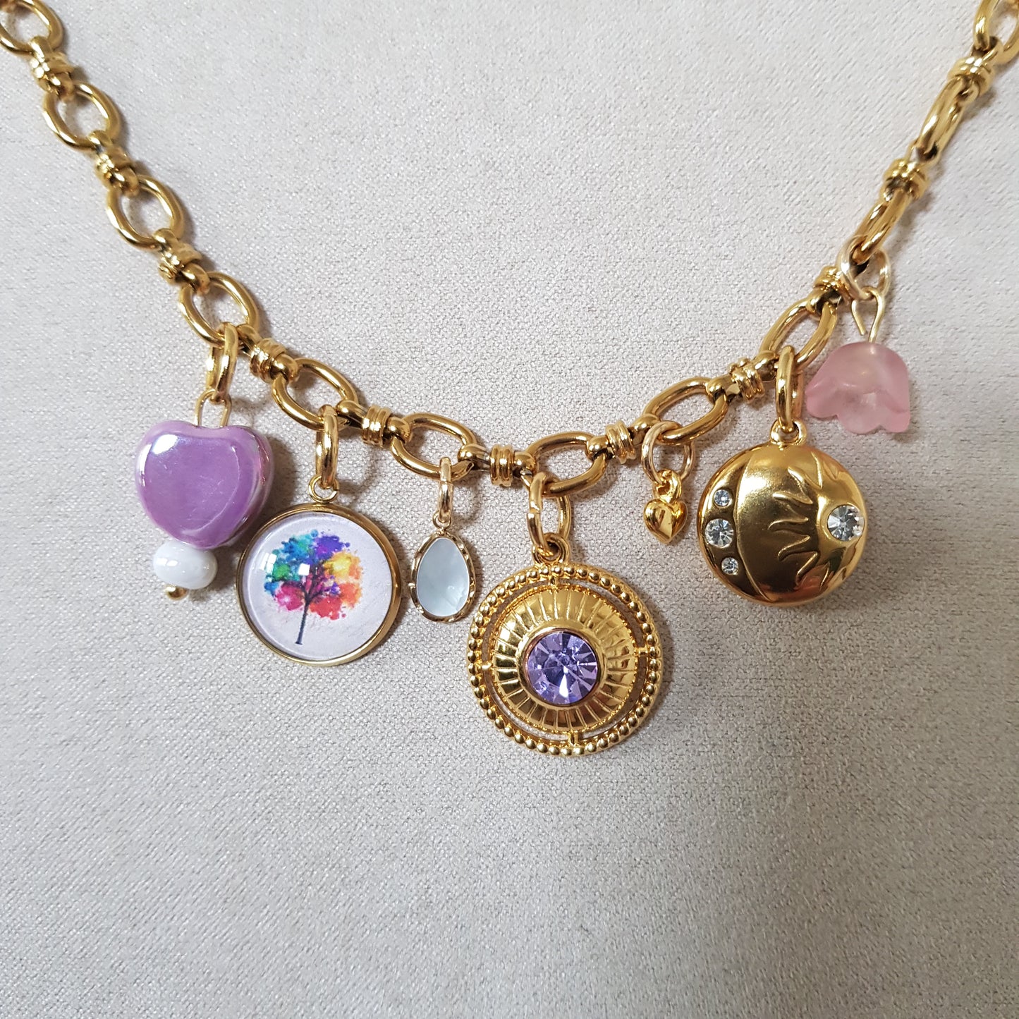 Collier Charms Artisanal Eve