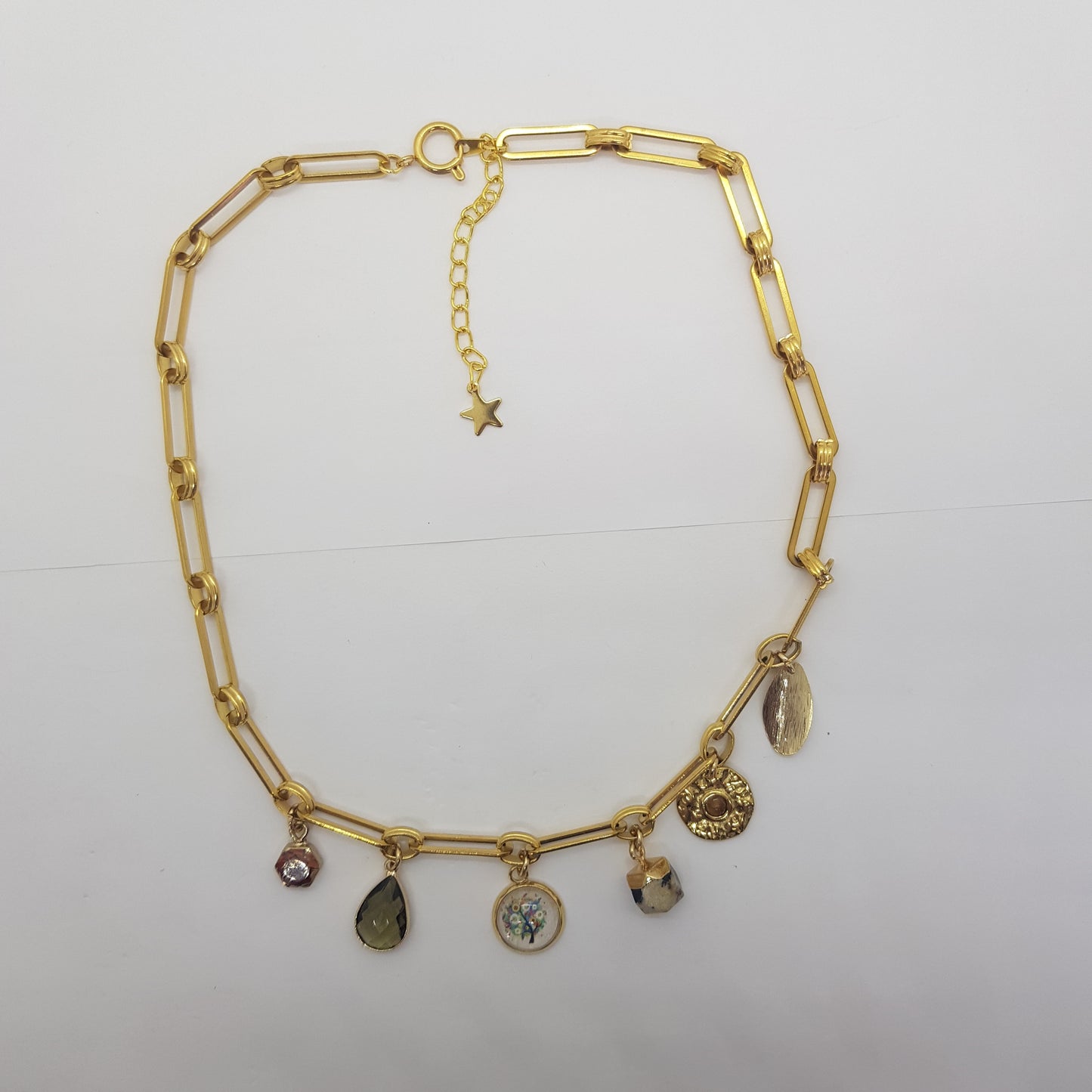 Collier Charms Artisanal Fanel