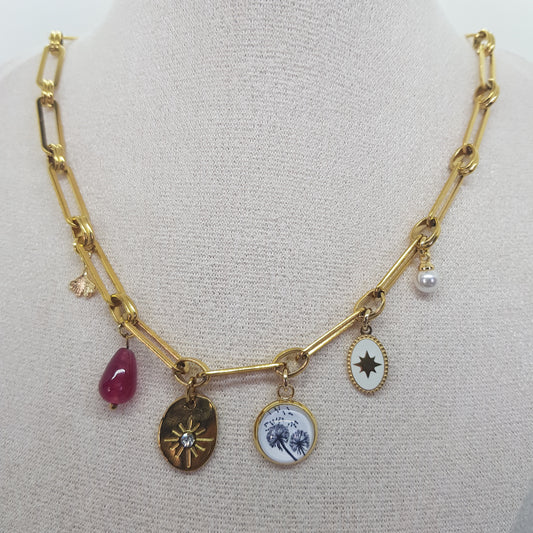 Collier Charms Artisanal Féryel