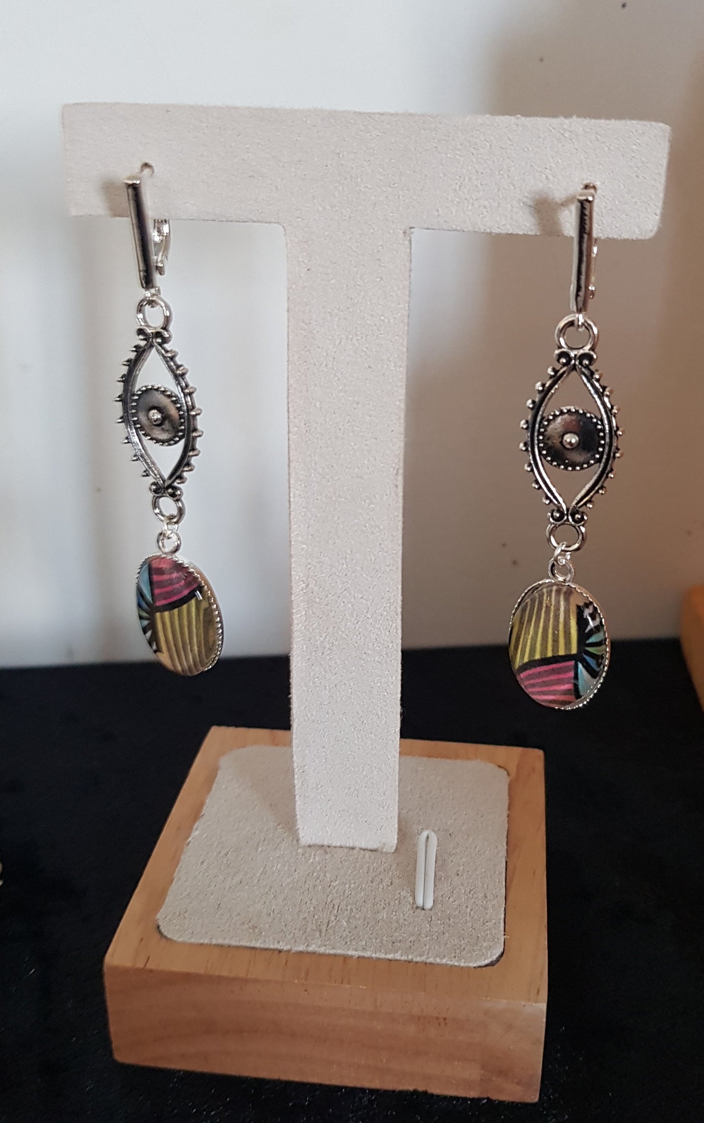 Boucle d'Oreille Artisanale Anaé