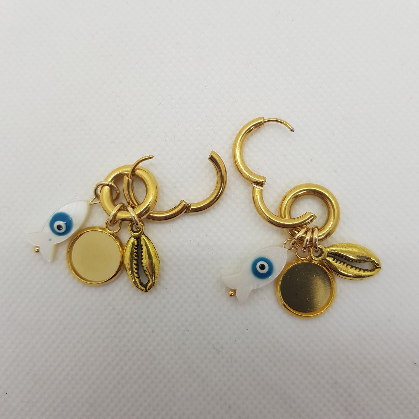 Boucle d'Oreille Artisanale Créole Blandine