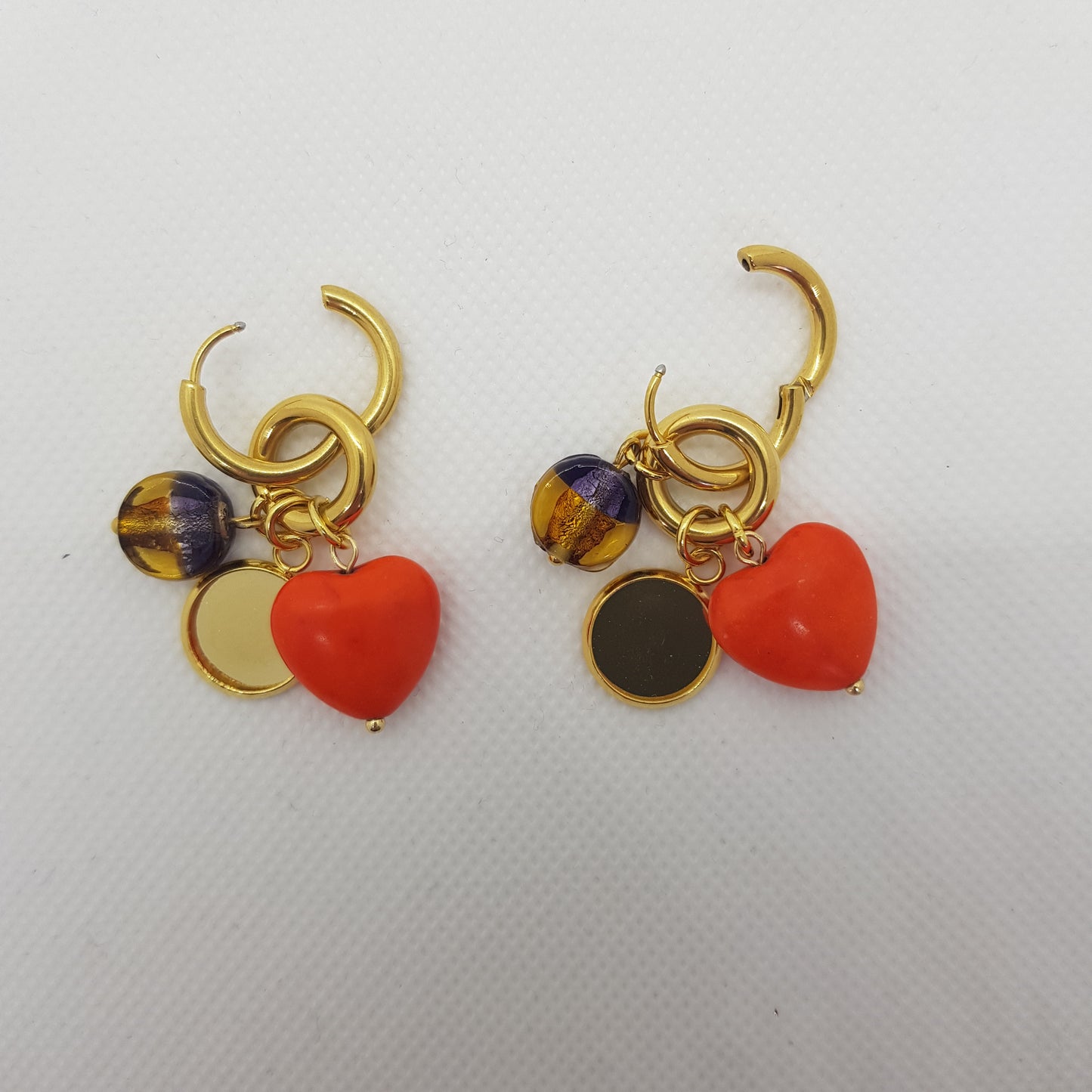 Boucle d'Oreille Artisanale Créole Caroline