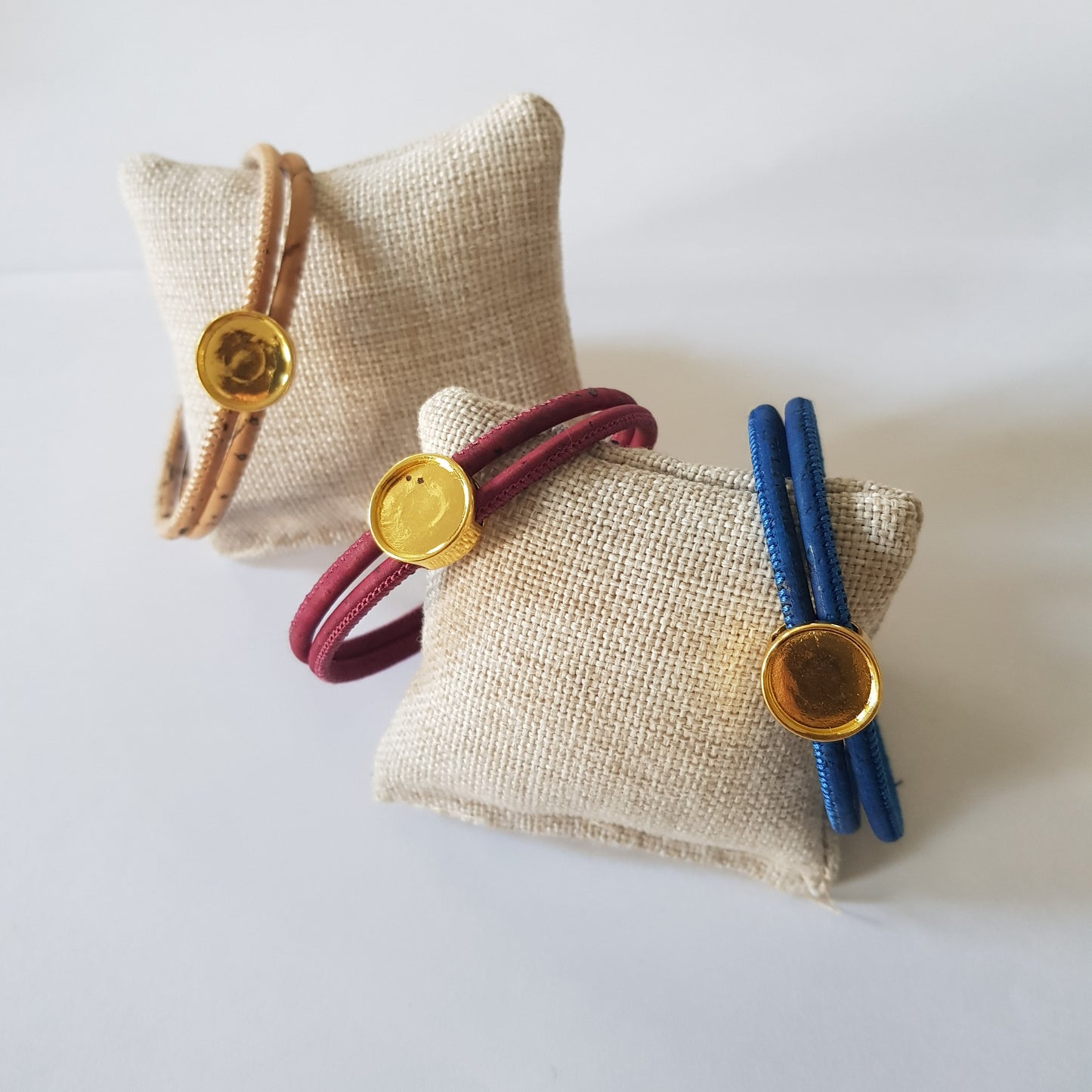 Bracelet Artisanal Danaé Liège Bordeaux