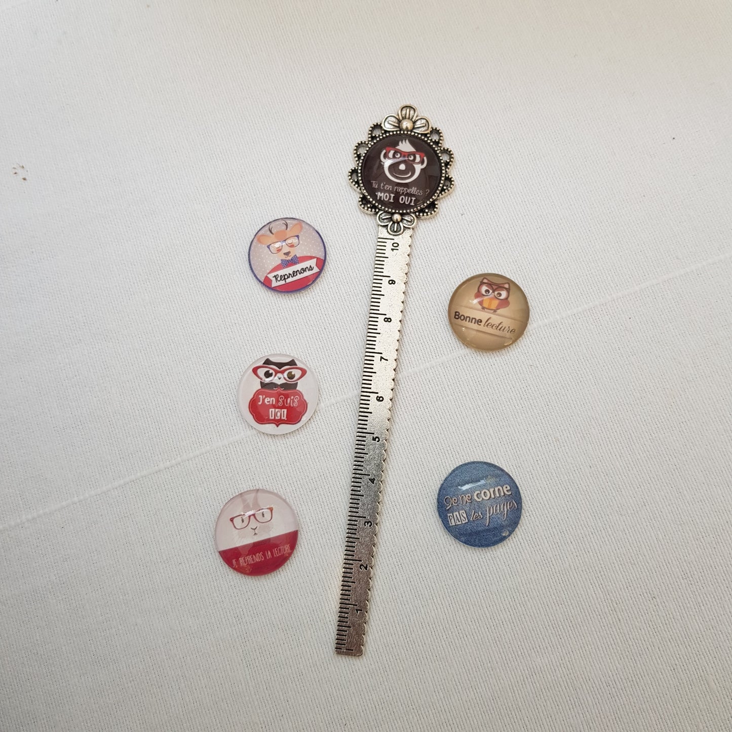 Marque-Page Règle Artisanal Manuel