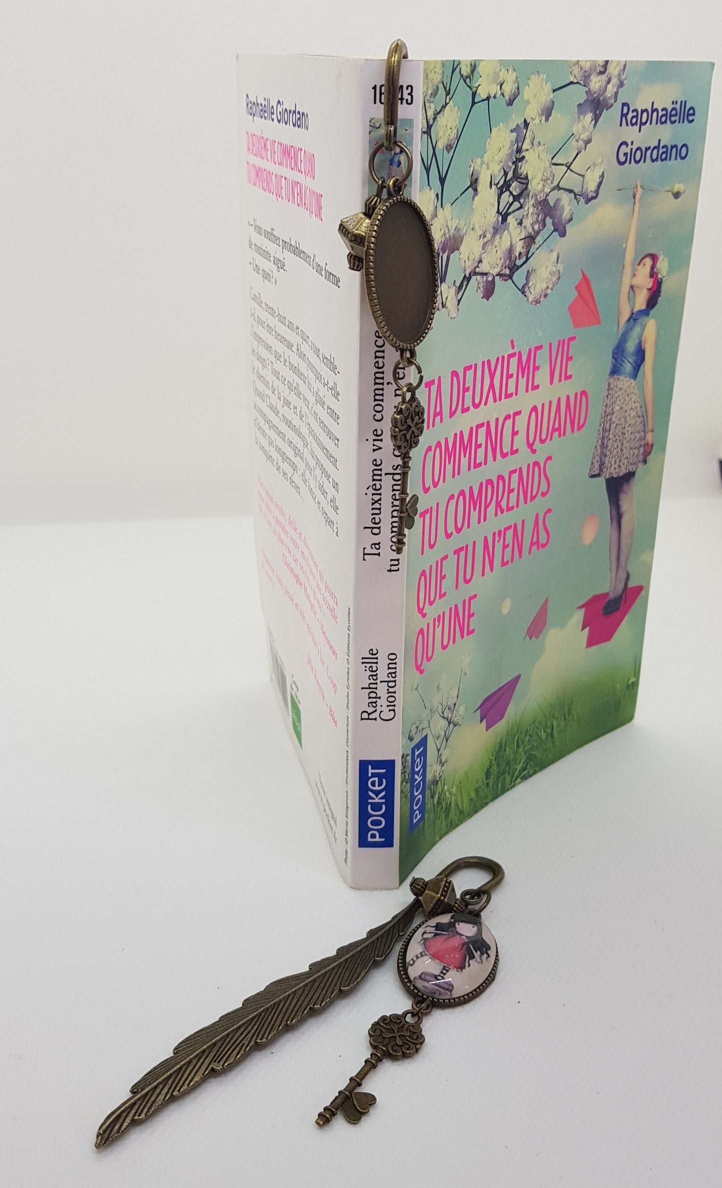 Marque-Page Artisanal La Clé des Songes