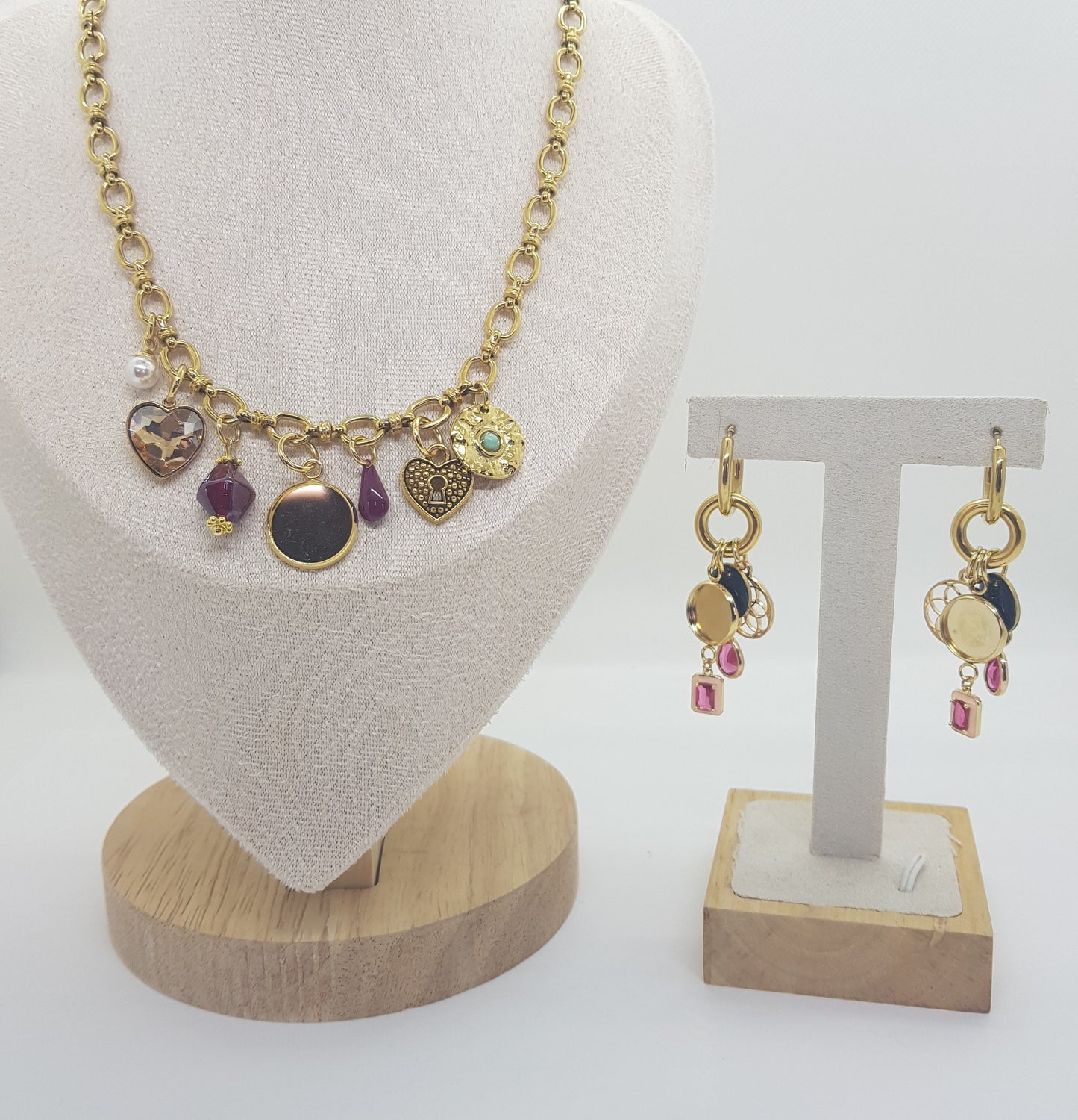 Collier Charms Artisanal Marie