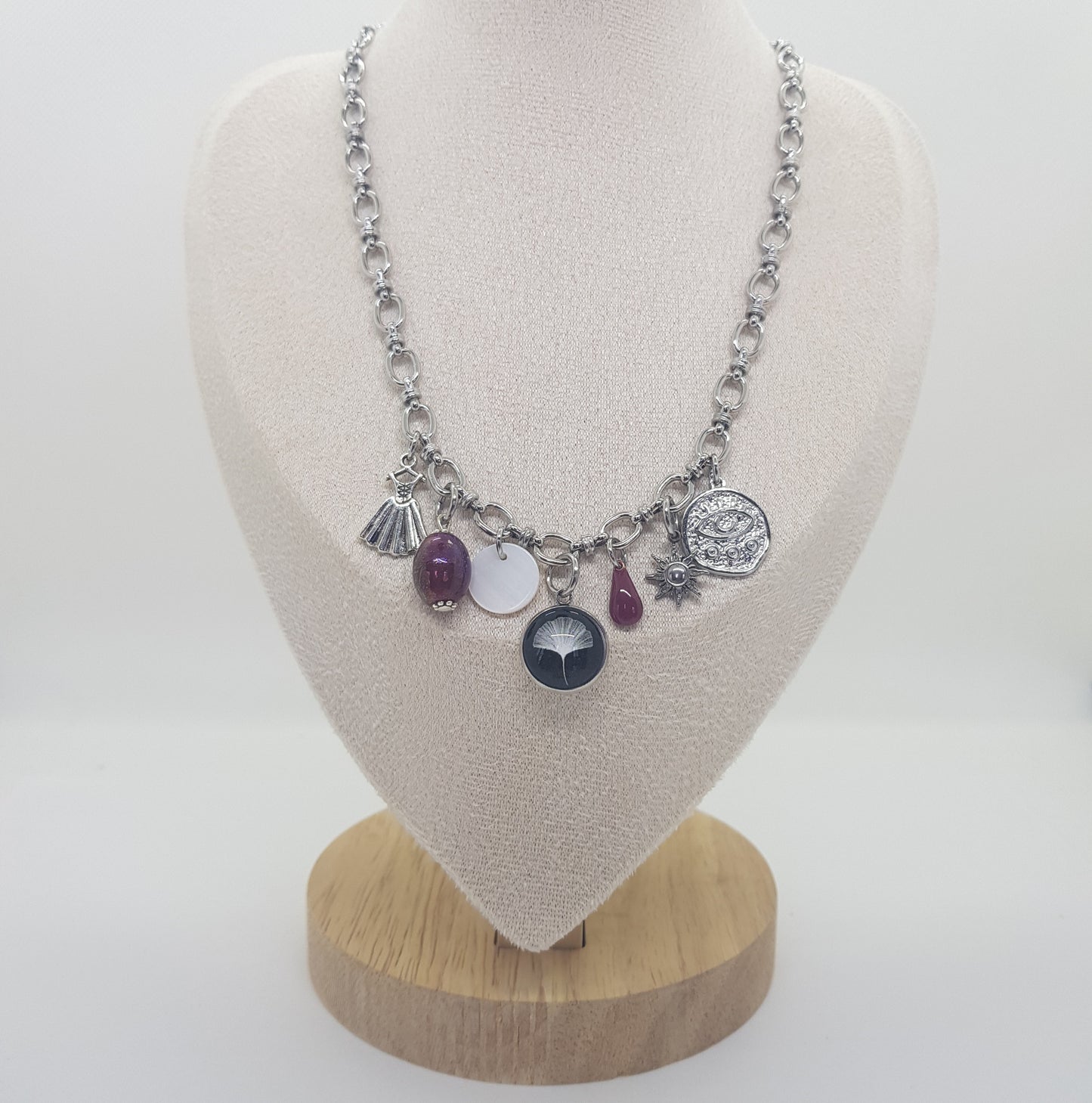 Collier Charms Artisanal Camille