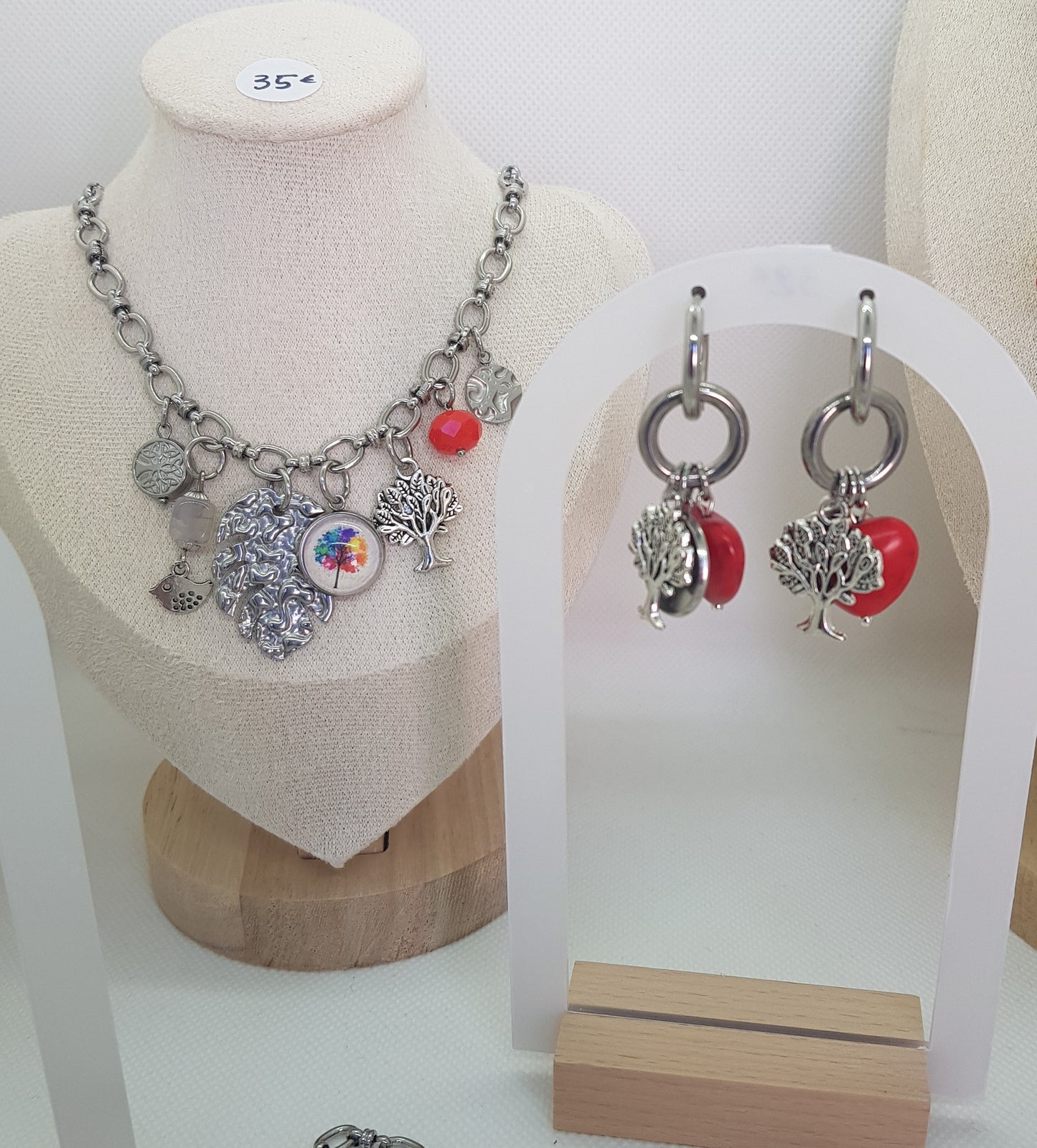 Collier Charms Artisanal Molie