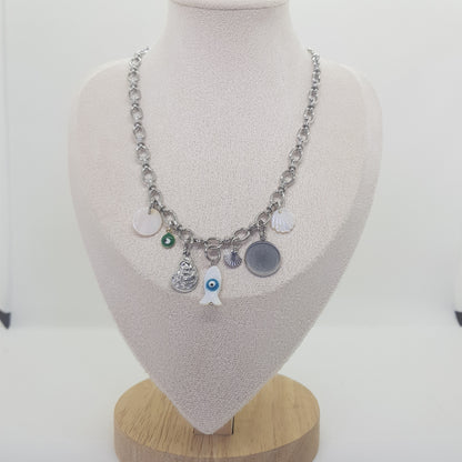 Collier Charms Artisanal Calvi