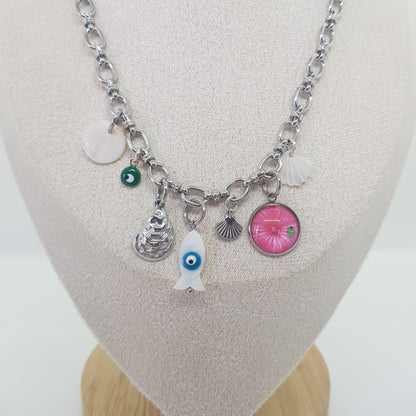 Collier Charms Artisanal Calvi