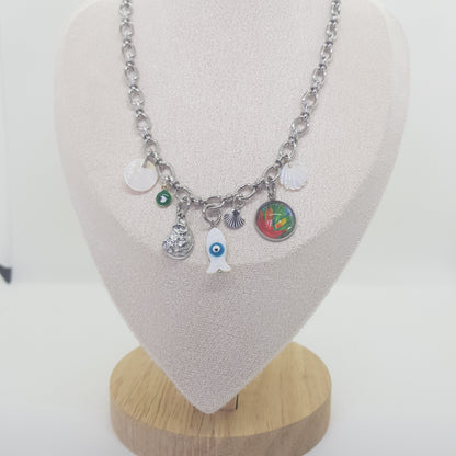 Collier Charms Artisanal Calvi