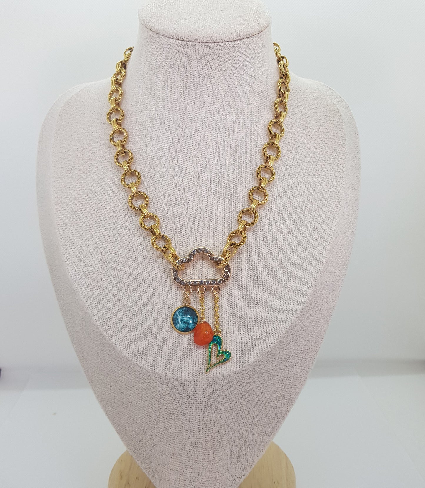 Collier Mousqueton Artisanal Aimée