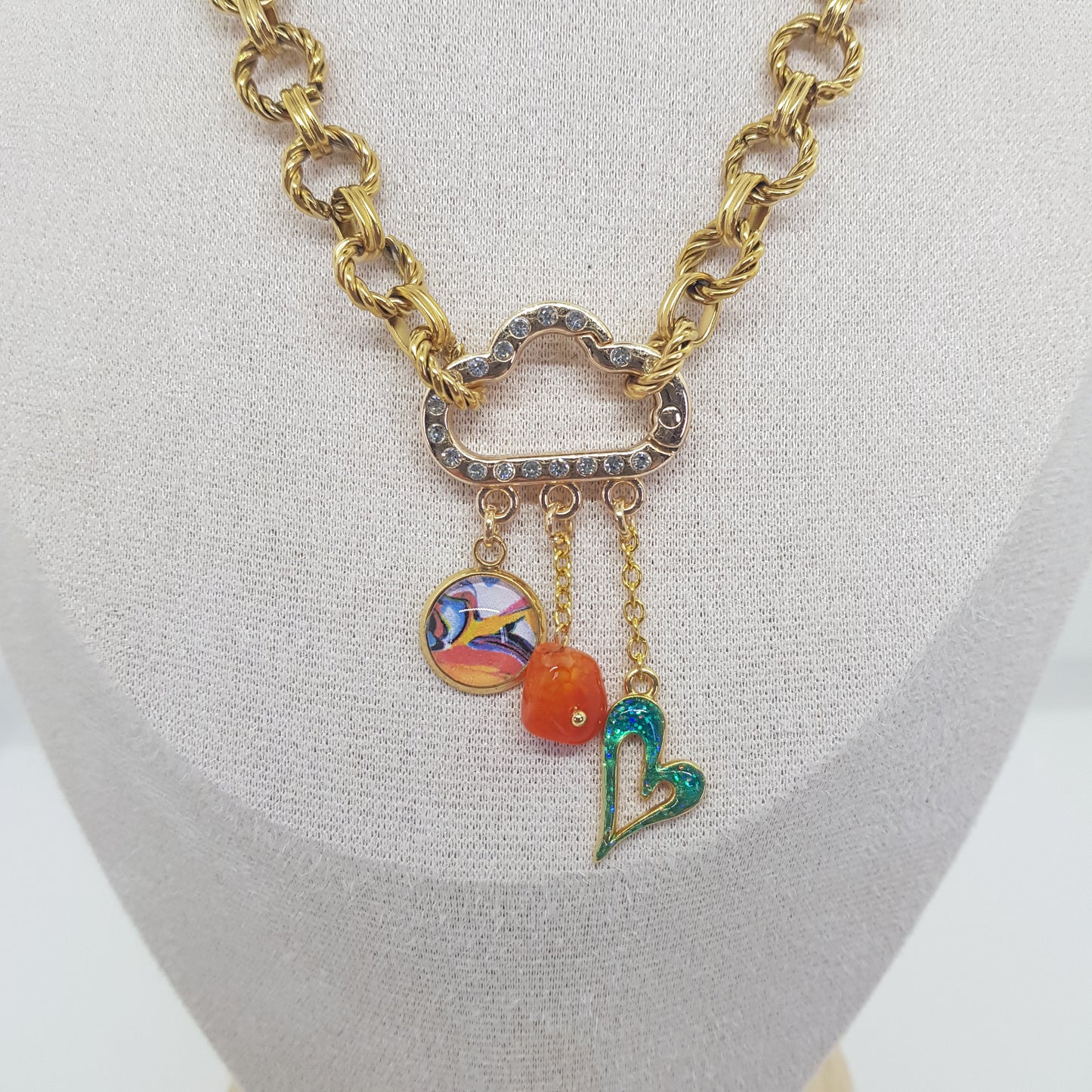 Collier Mousqueton Artisanal Aimée