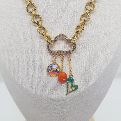 Collier Mousqueton Artisanal Aimée