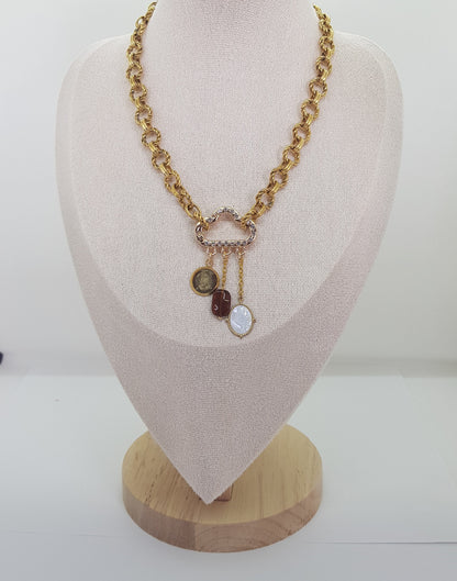 Collier Mousqueton Artisanal Cloé