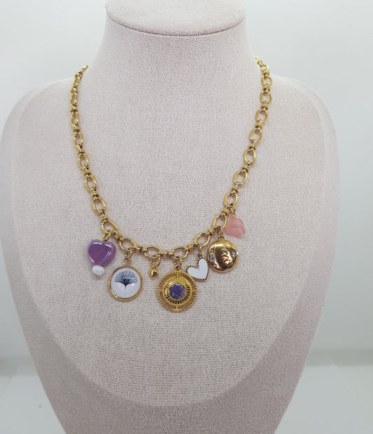 Collier Charms Artisanal Cyrine