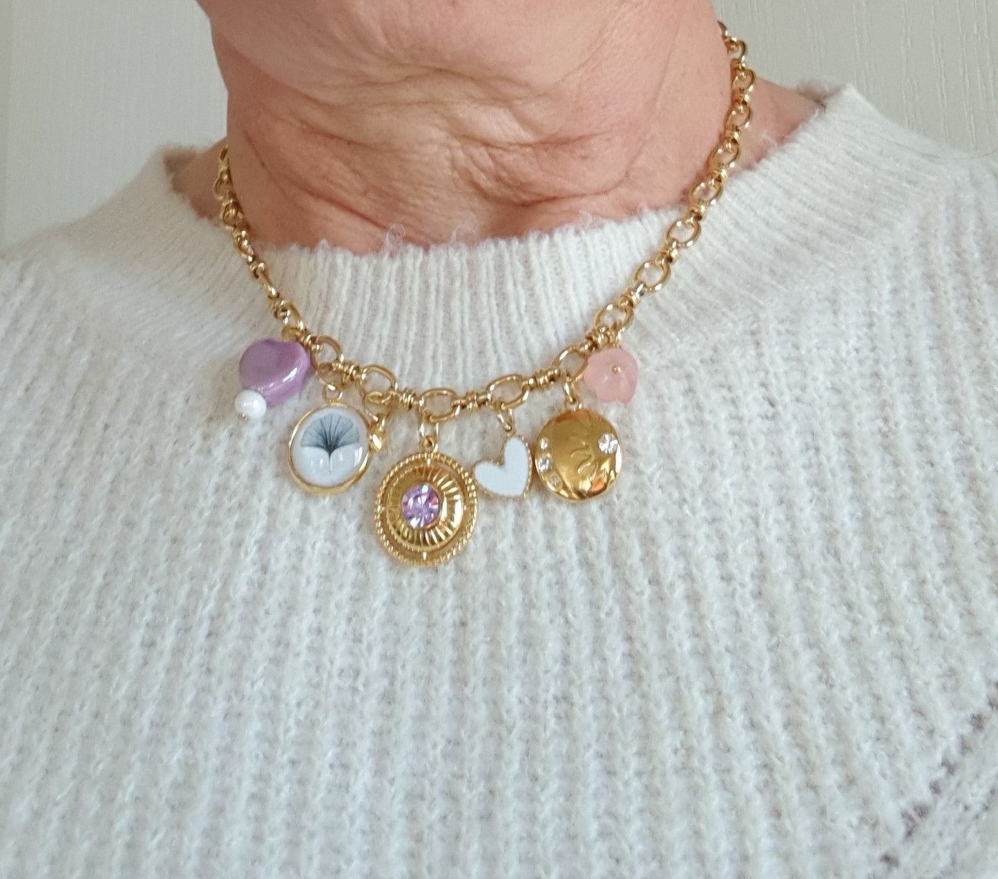 Collier Charms Artisanal Cyrine