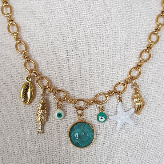 Collier Charms Artisanal Cyrine