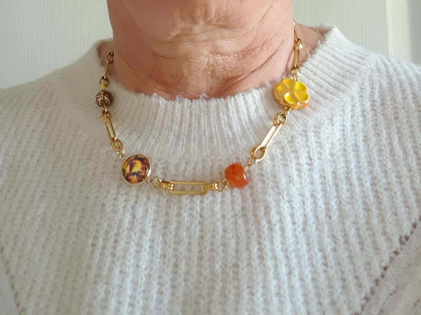 Collier Charms Artisanal Enora