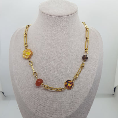 Collier Charms Artisanal Enora