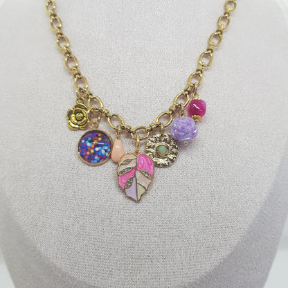 Collier Charms Artisanal Jade