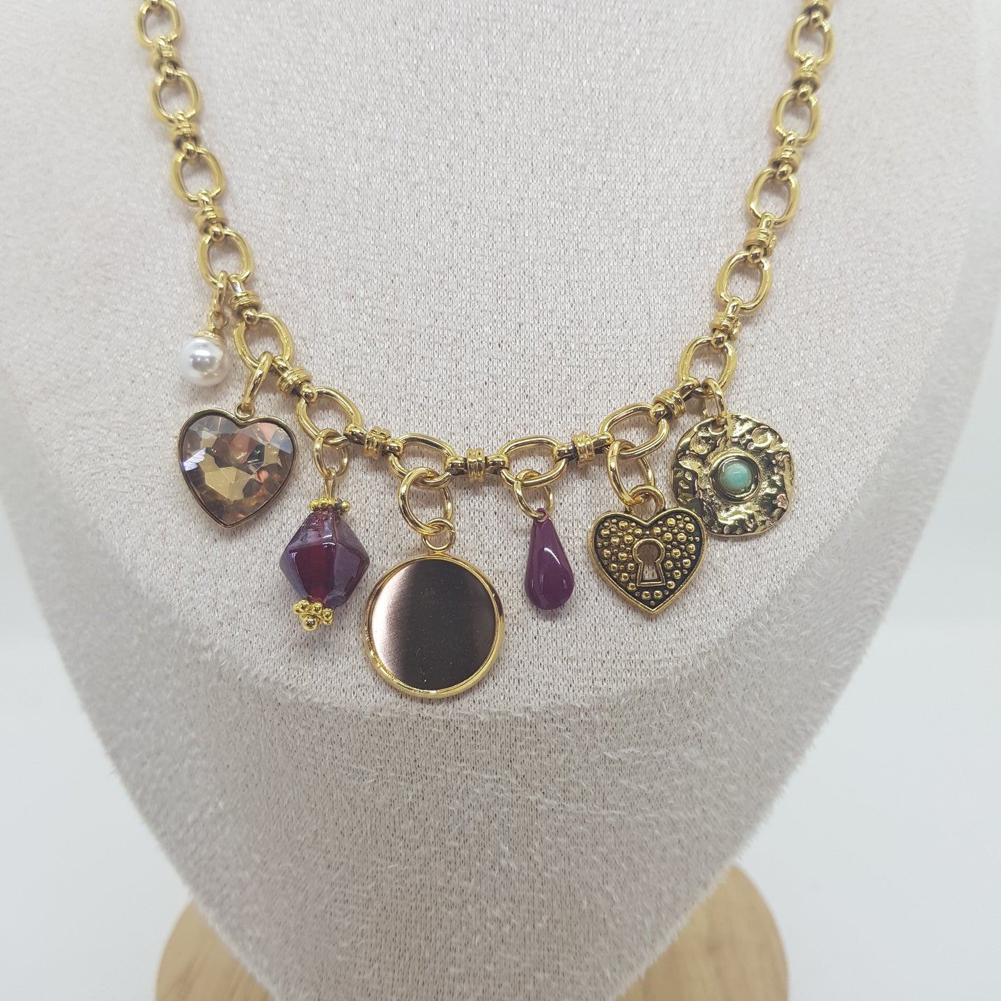 Collier Charms Artisanal Marie