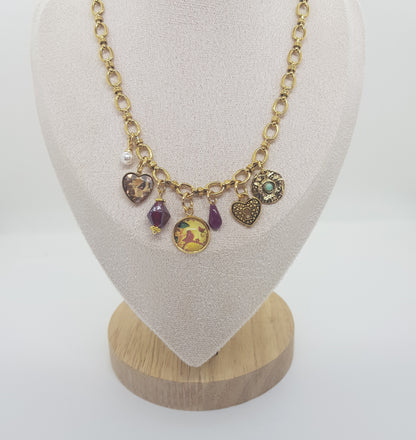 Collier Charms Artisanal Marie