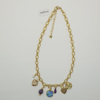 Collier Charms Artisanal Marie