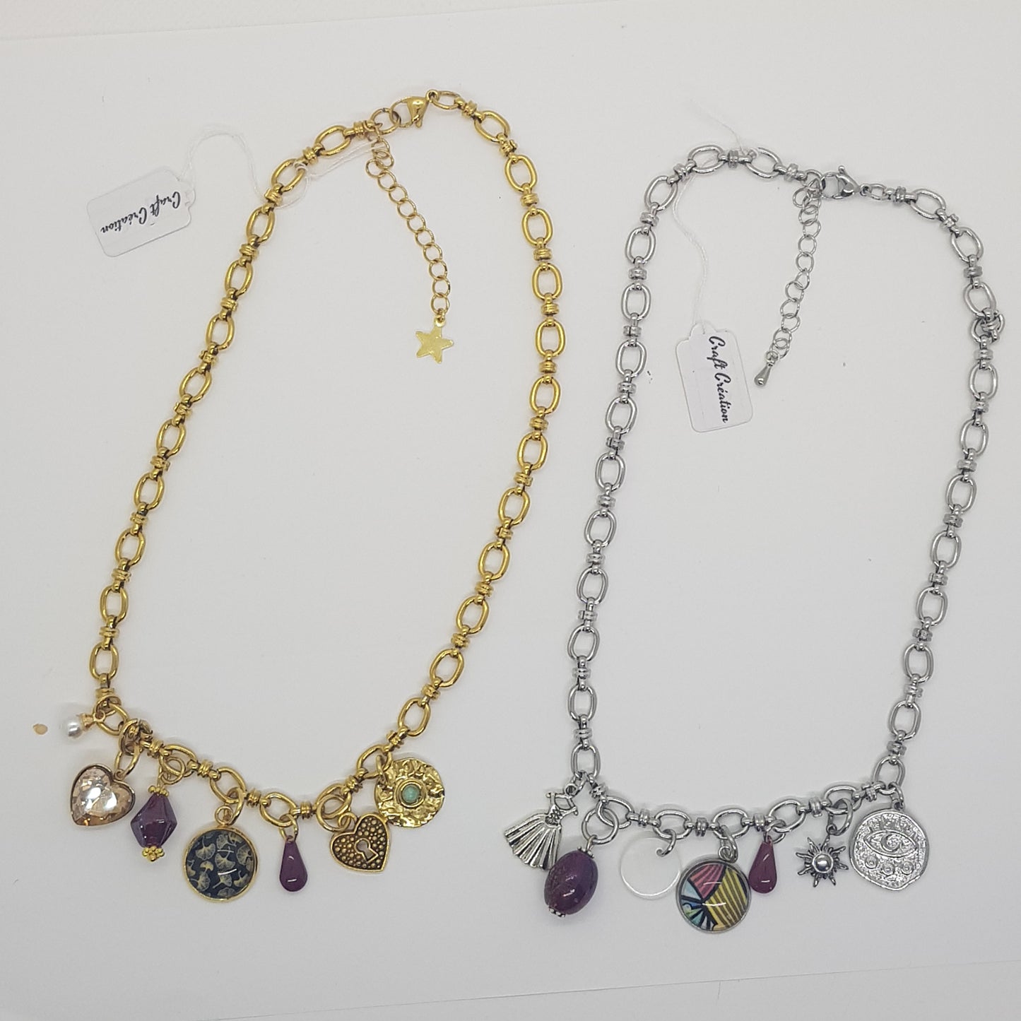 Collier Charms Artisanal Camille