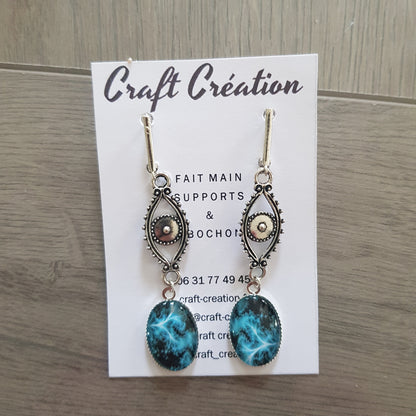 Boucle d'Oreille Artisanale Anaé