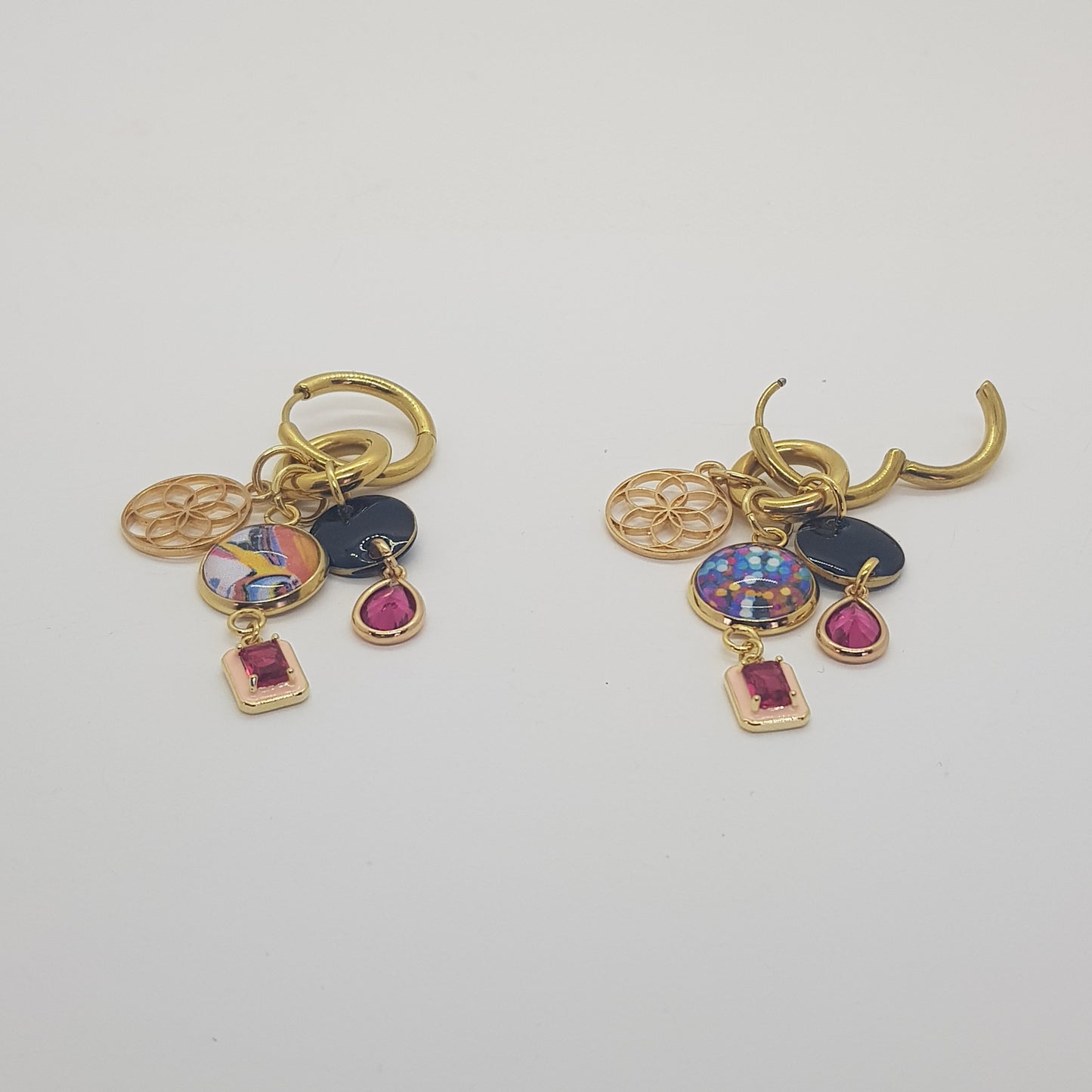 Boucle d'Oreille Artisanale Créole Amani