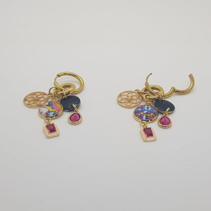 Boucle d'Oreille Artisanale Créole Amani