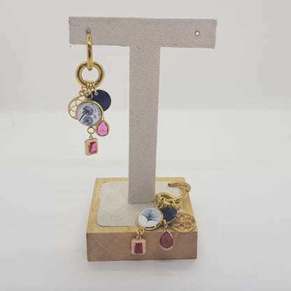 Boucle d'Oreille Artisanale Créole Amani