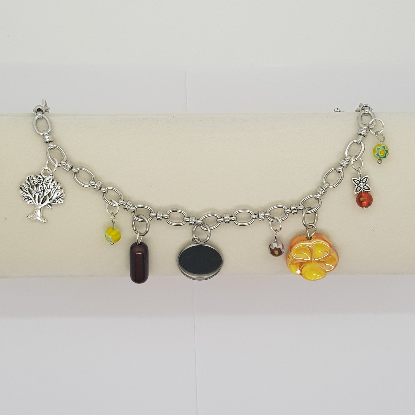 Bracelet Charms Artisanal Ruby