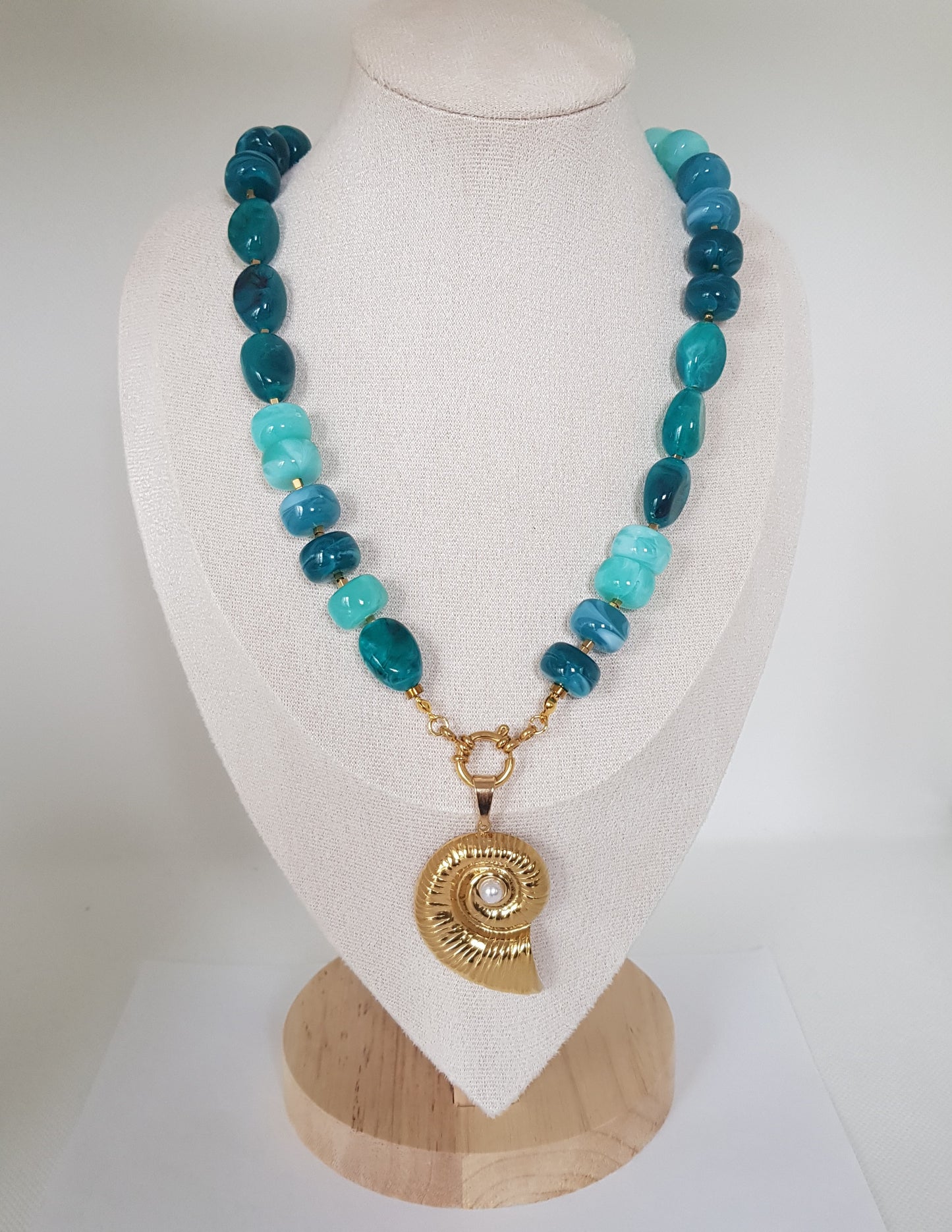 Collier Perle Artisanal Coquillage