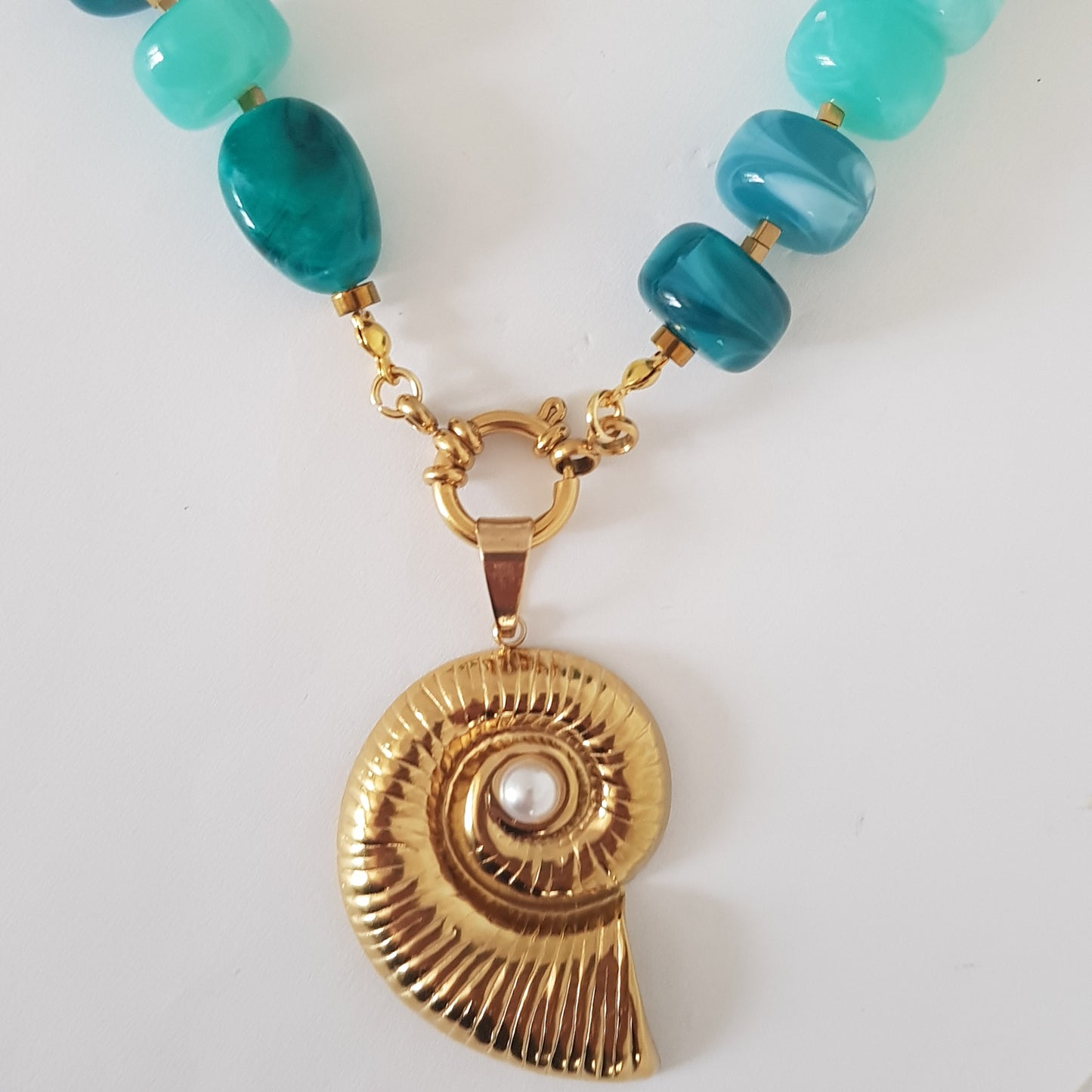 Collier Perle Artisanal Coquillage