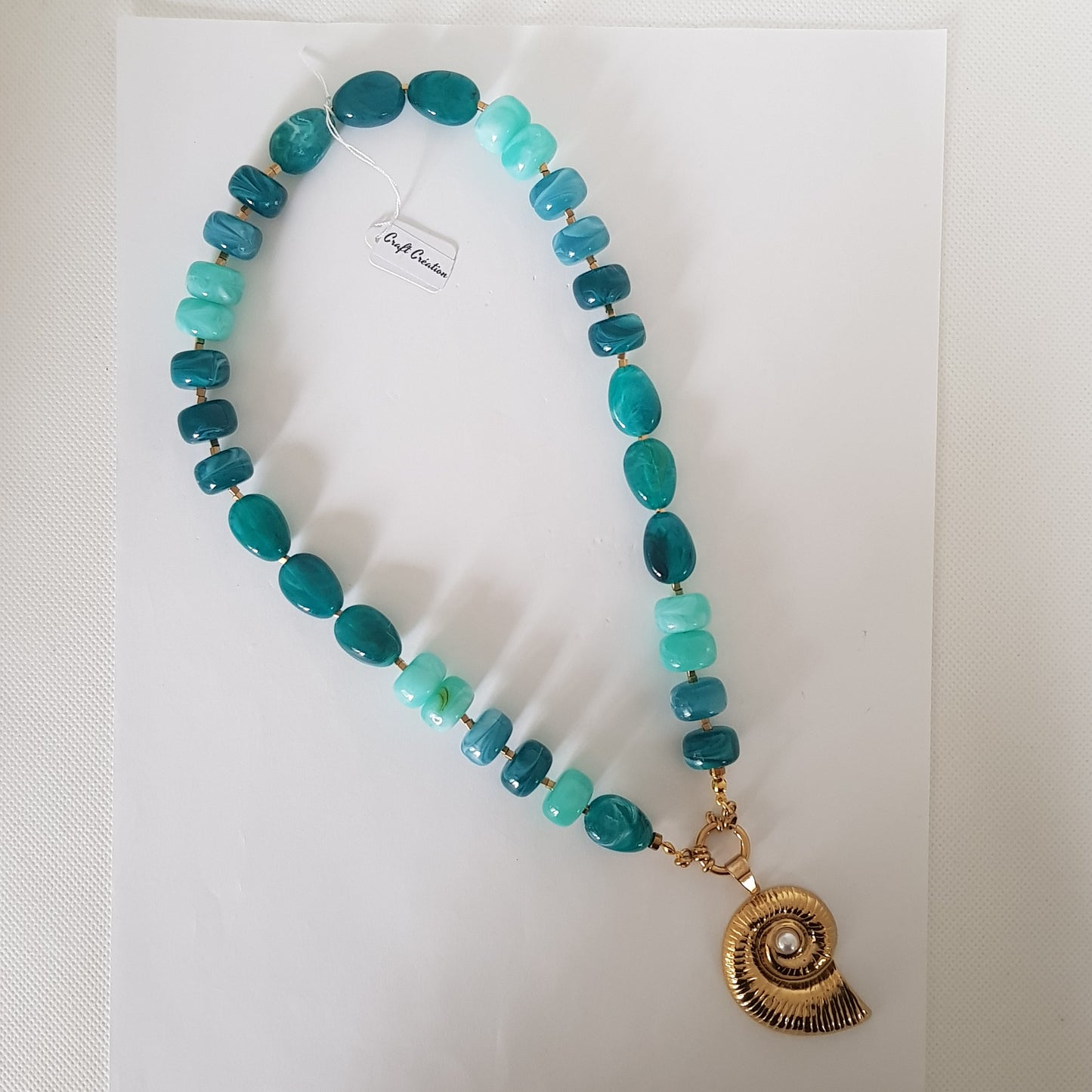 Collier Perle Artisanal Coquillage