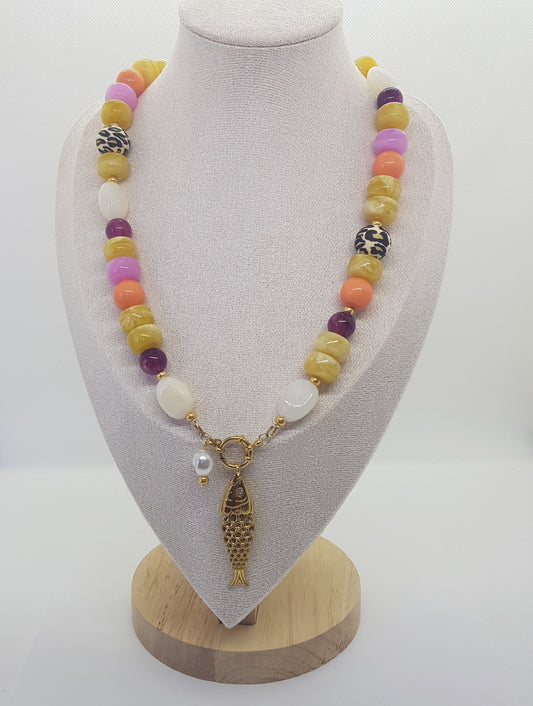 Collier Perle Artisanal Sea