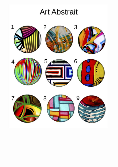 Boucles d'Oreille Artisanale Créole Stella Coton Bleu