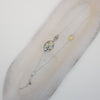 Sautoir Artisanal Branche Strass Citrine