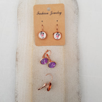 Boucle d'Oreille Artisanale Alizé